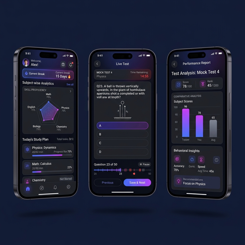 Student App Interface